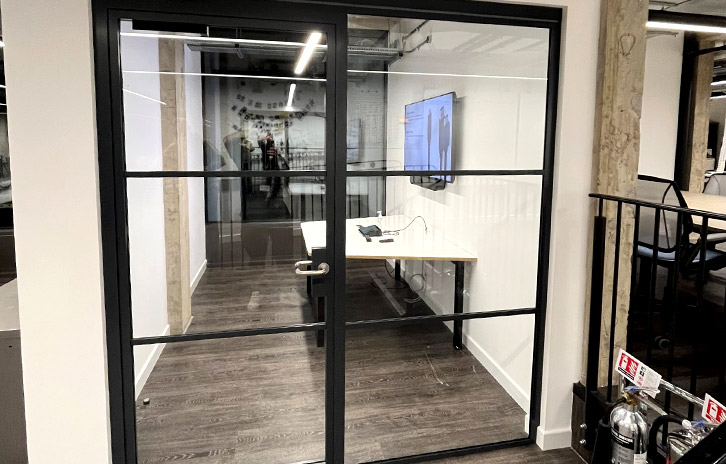 Clear Modern Glass Partitioning Supplies, South East, London, UK