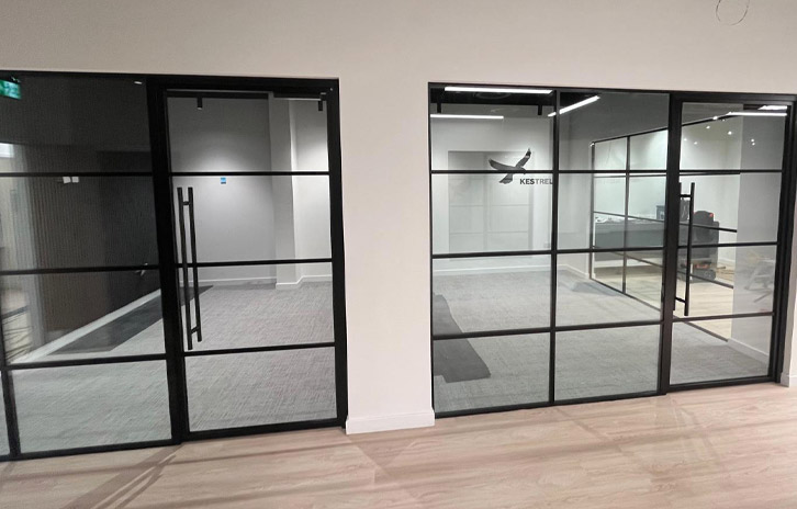 Clear Glass Performance Partitioning Supplies, South East, London, UK