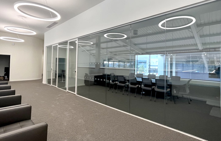 Clear Glass Performance Partitioning Supplies, South East, London, UK
